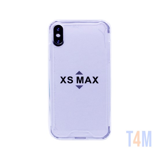 New Science Silicone Hard Corners Case For Apple iPhone XS Max Transparent